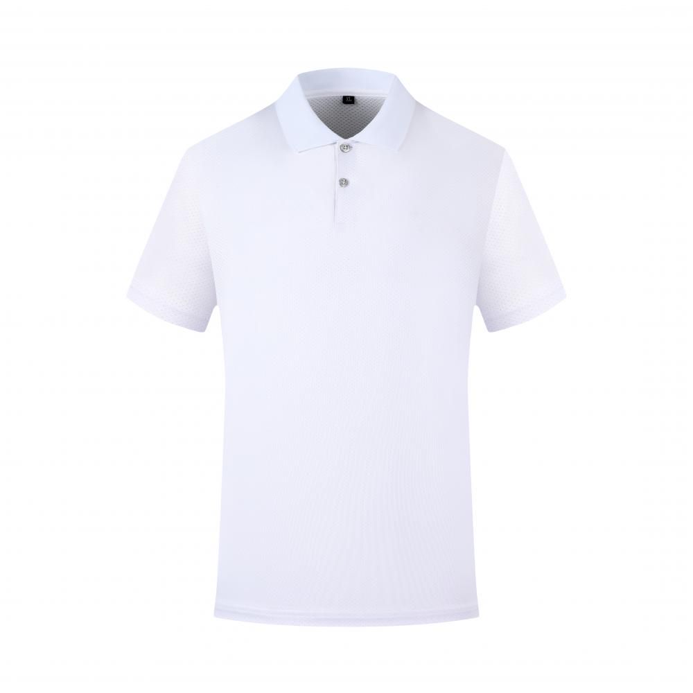 2288#2289# Quick-drying breathable solid color short-sleeved T-shirt short-sleeved lapel