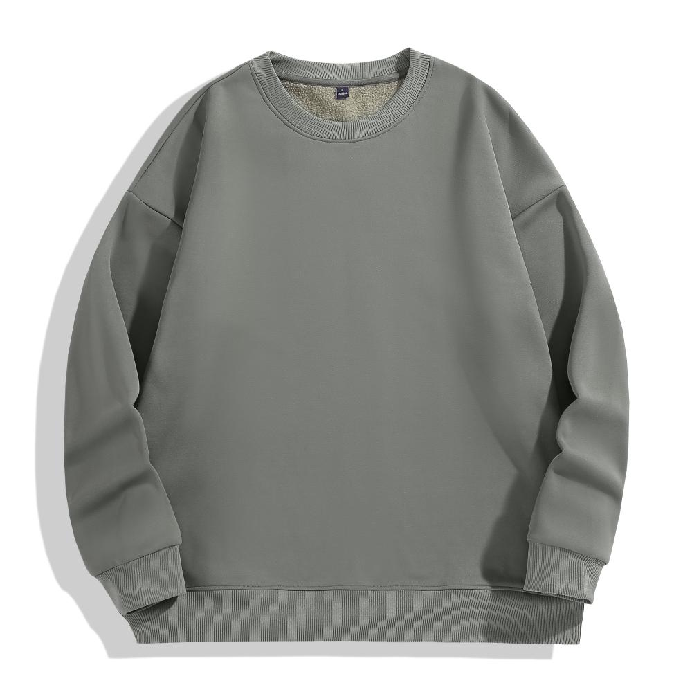 318# lambskin round neck sweatshirt/350g