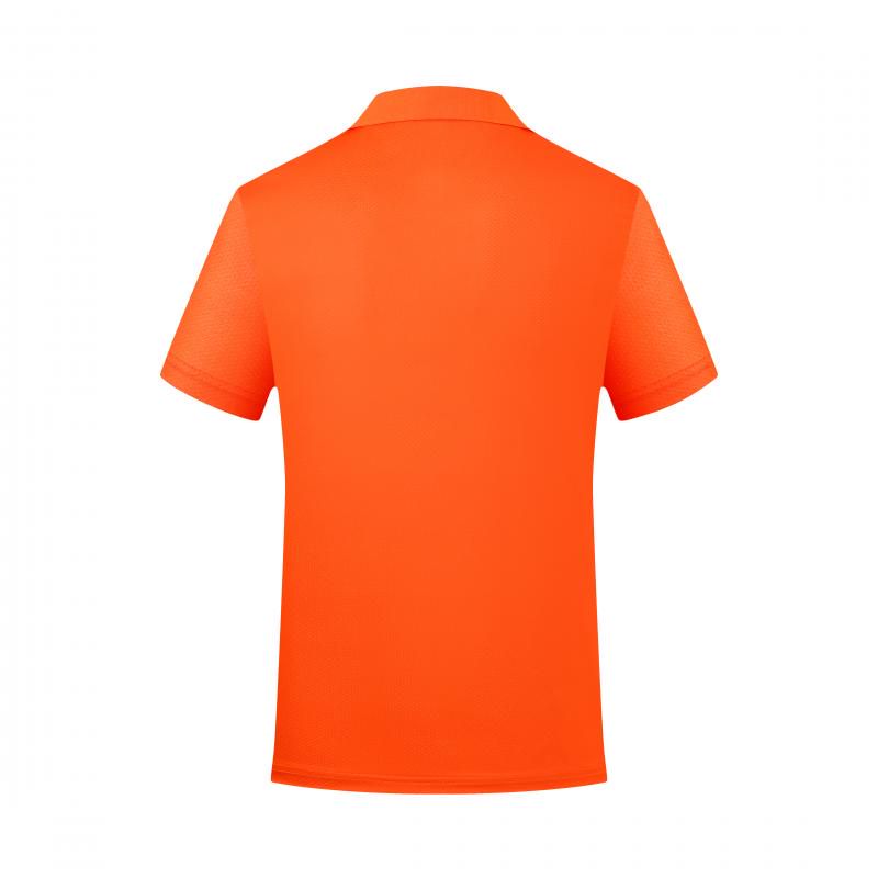 2288#2289# Quick-drying breathable solid color short-sleeved T-shirt short-sleeved lapel