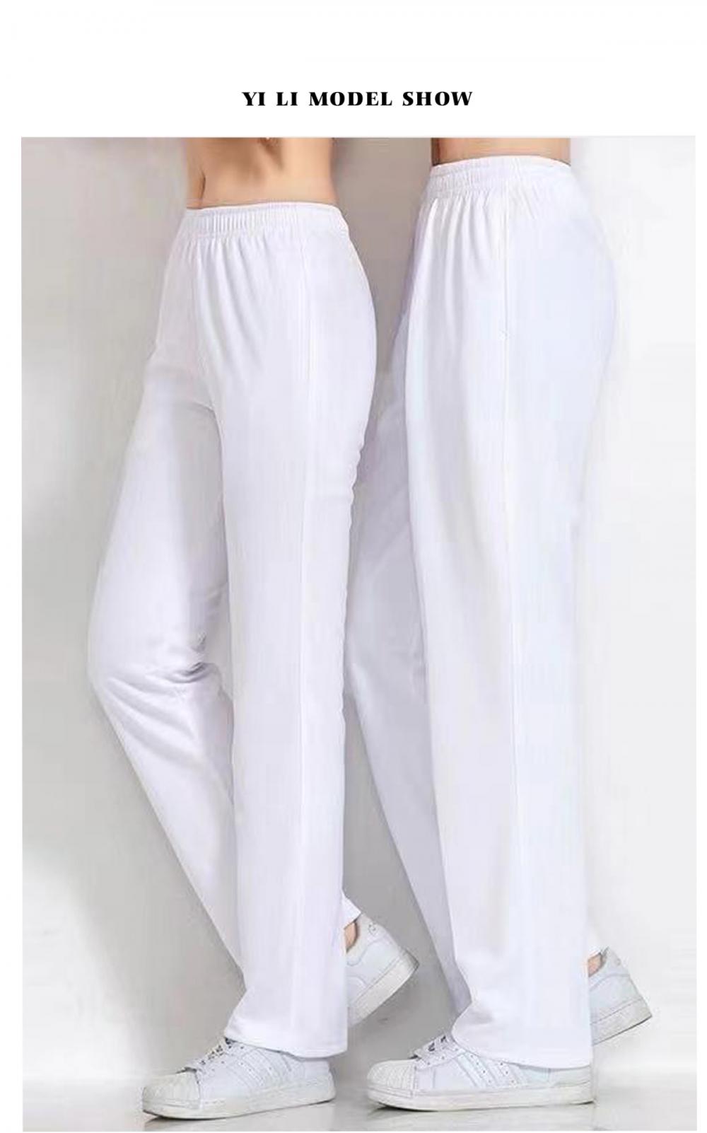 3018#3019# Spring and Autumn Trousers Solid Color Pants