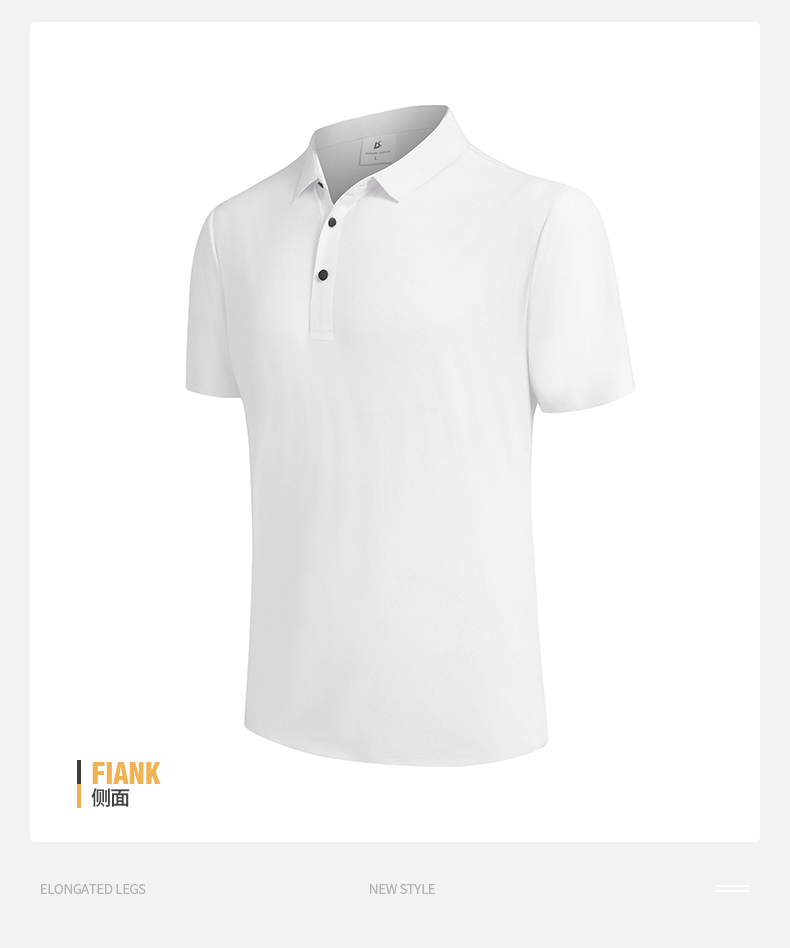 Salona Fila seamless lapel short-sleeved POLO shirt GJ29-9108