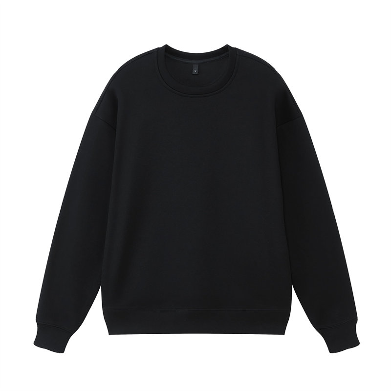 330g high quality combed cotton drop shoulder round neck sweatshirt G21-U-5166