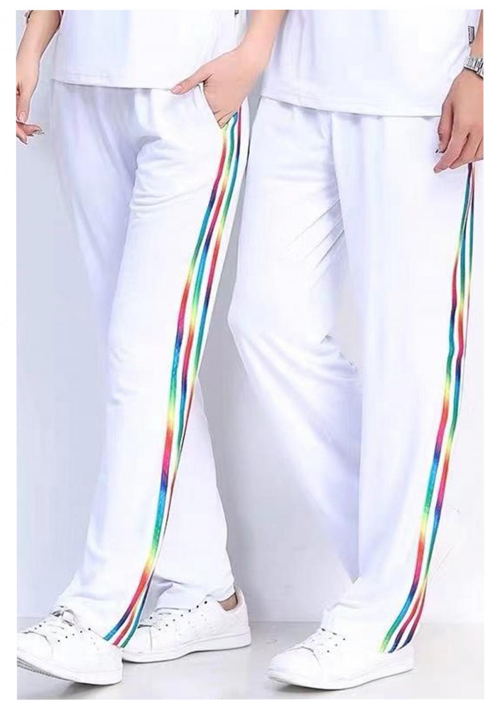 66017#66016# Summer thin pants tri-color pants trousers