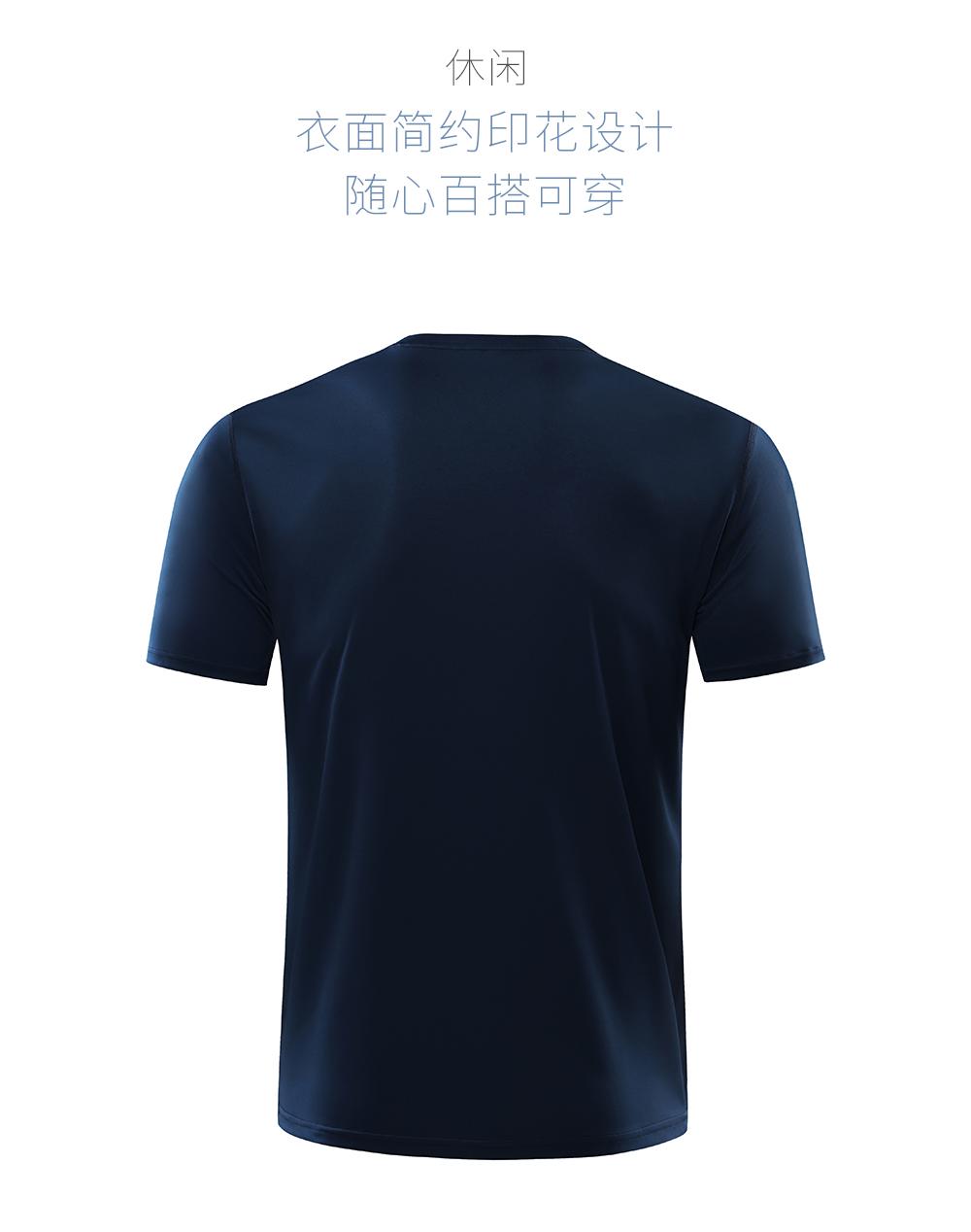 Y1901# Sports casual T-shirt short sleeve round neck