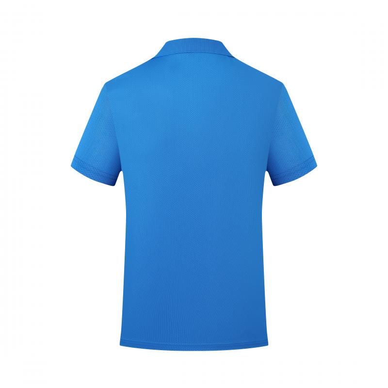 2288#2289# Quick-drying breathable solid color short-sleeved T-shirt short-sleeved lapel