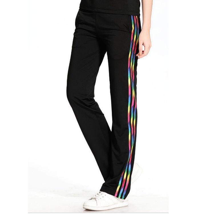 Black tricolor stripes/Men