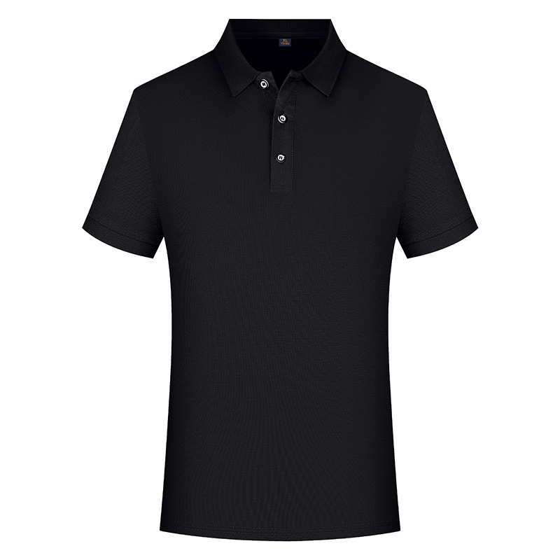 200g cool fabric crisp and stylish custom short-sleeved lapel polo shirt HW01-1688