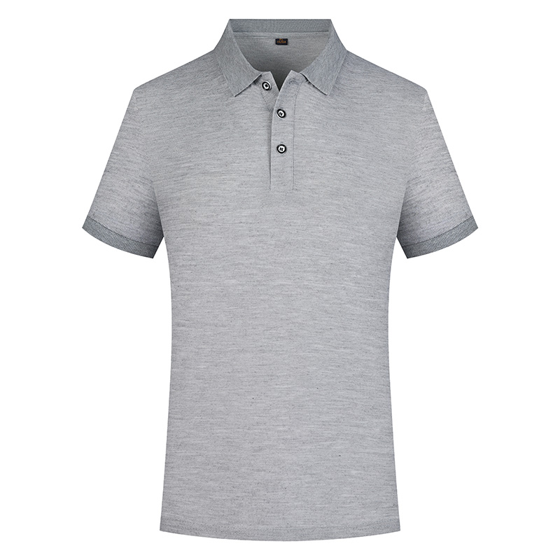 200g cool fabric crisp and stylish custom short-sleeved lapel polo shirt HW01-1688