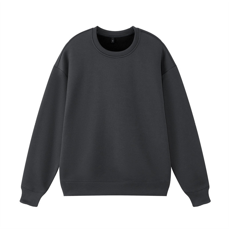 330g high quality combed cotton drop shoulder round neck sweatshirt G21-U-5166