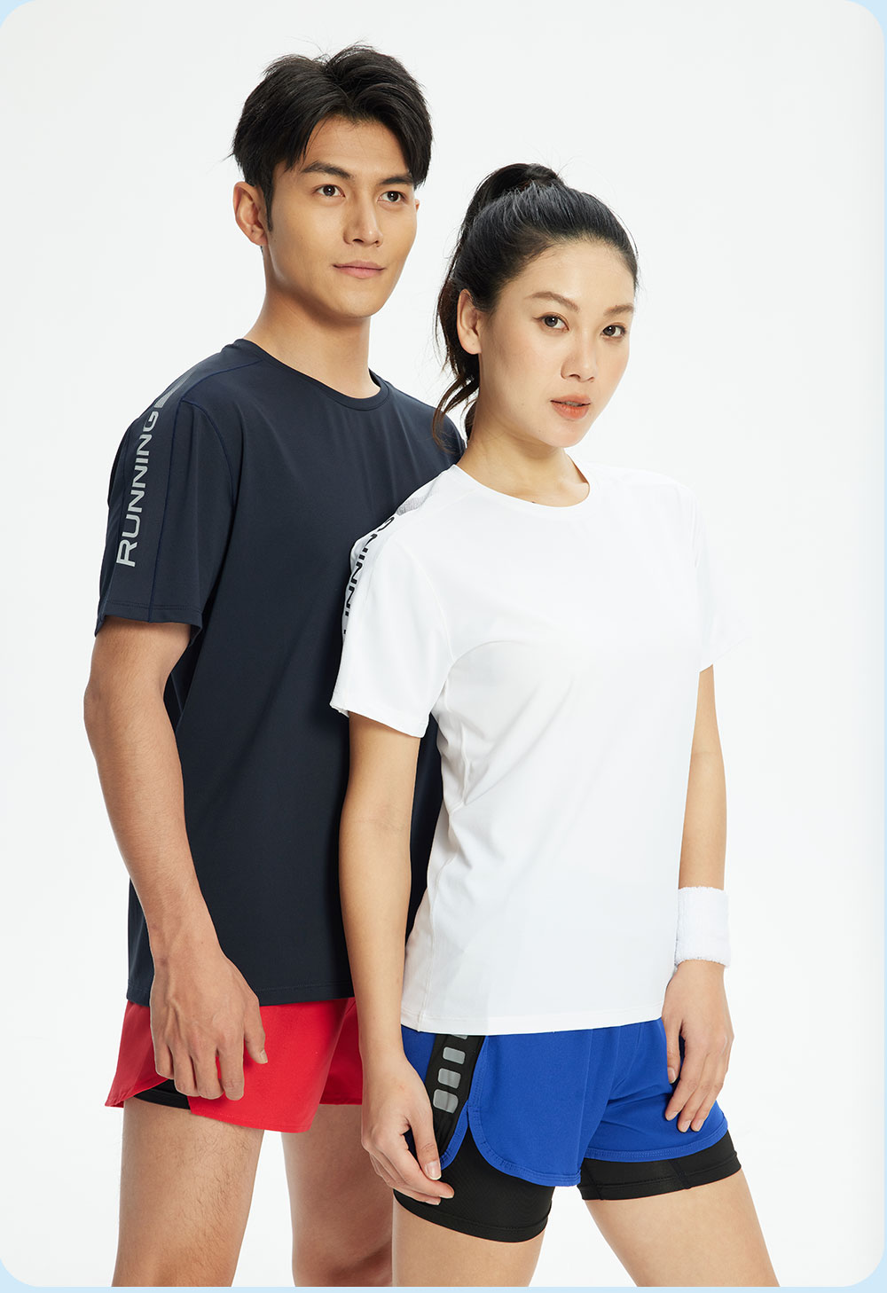 120G fashion casual sports short-sleeved T-shirt GY7-R359