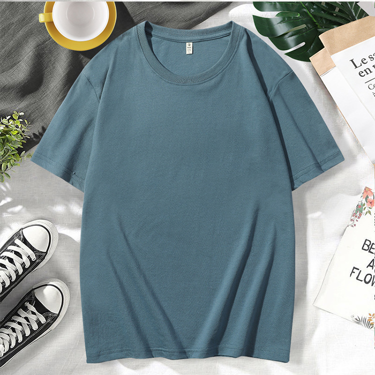 180g combed cotton round neck short sleeve T-shirt BC9-024