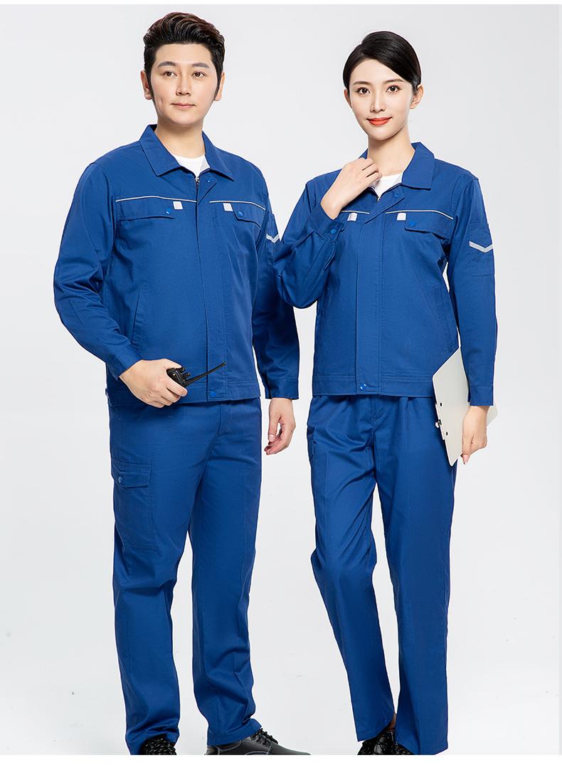 M01-M06 Summer CVC brushed long sleeves workwear long sleeves workwear