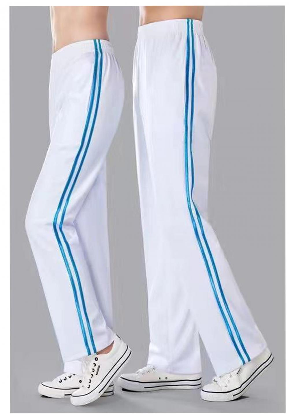 88067#88066# Summer thin pants double stripe style pants trousers