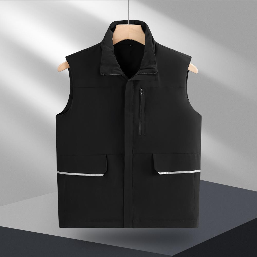 F5505-Beitan Parker style down cotton vest plus velvet