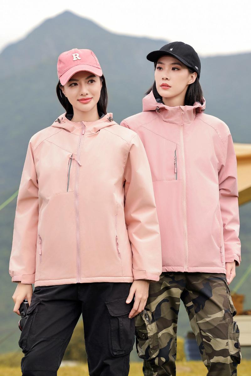 F9D11-Polar Fleece Plain Jacket Jacket