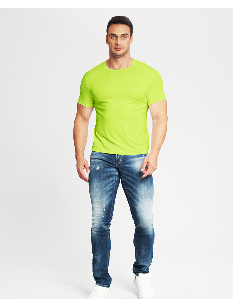 Mesh quick-drying round neck short-sleeved T-shirt KB2-MS02