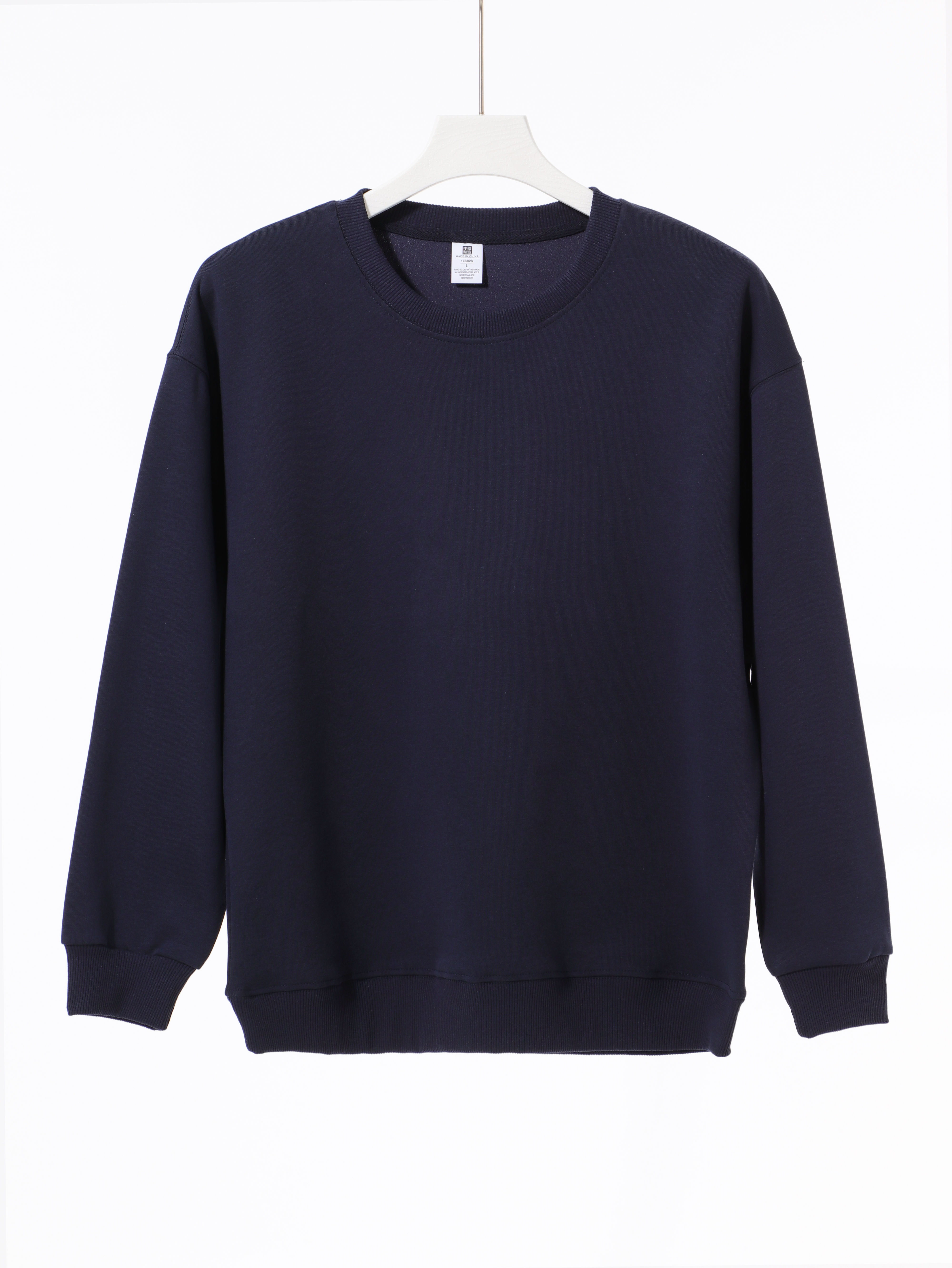 300g composite cotton flat bottom pattern round neck sweatshirt G21-X-X576 (592)