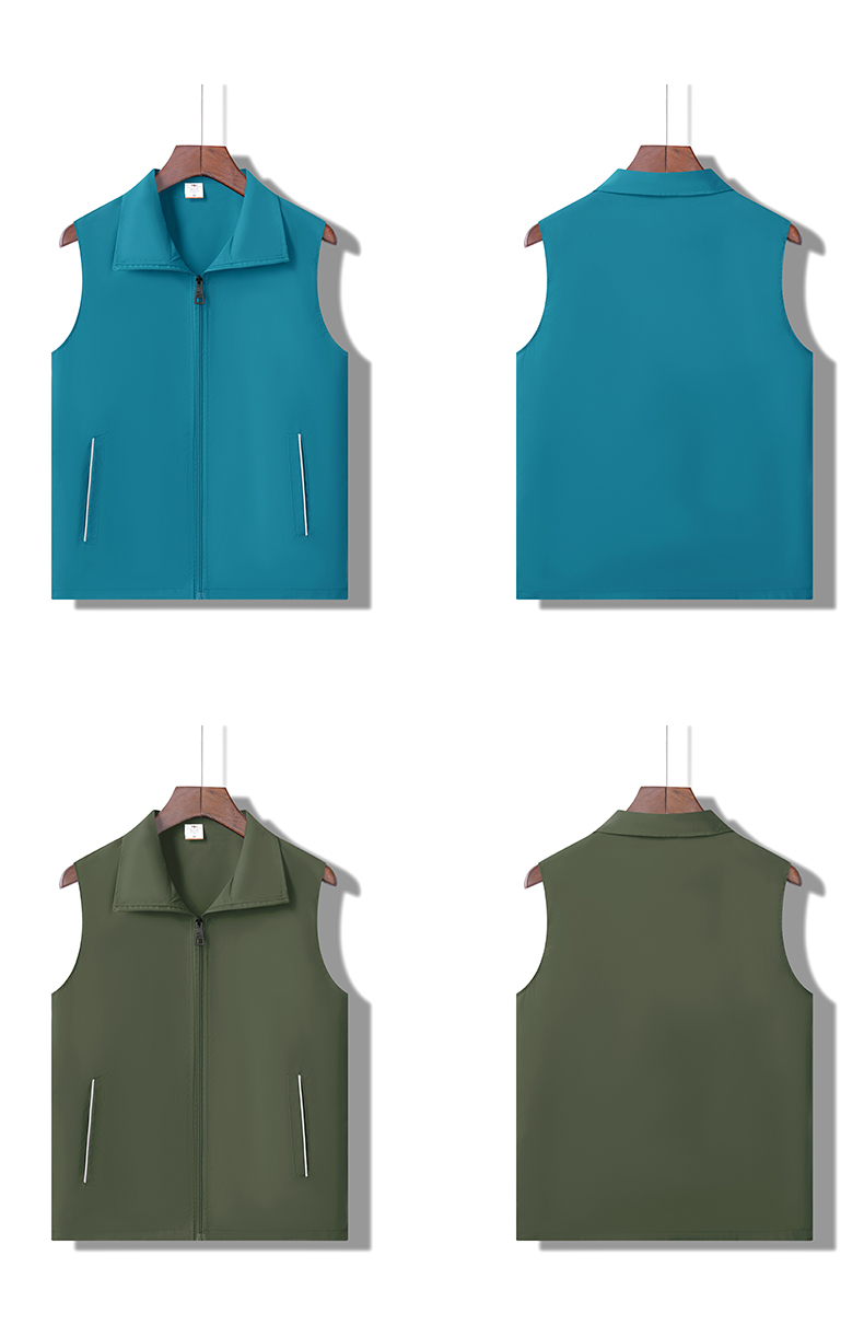 Single layer pocket reflective vest HW01-9007