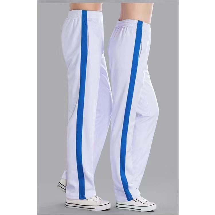 White blue wide stripe/Men