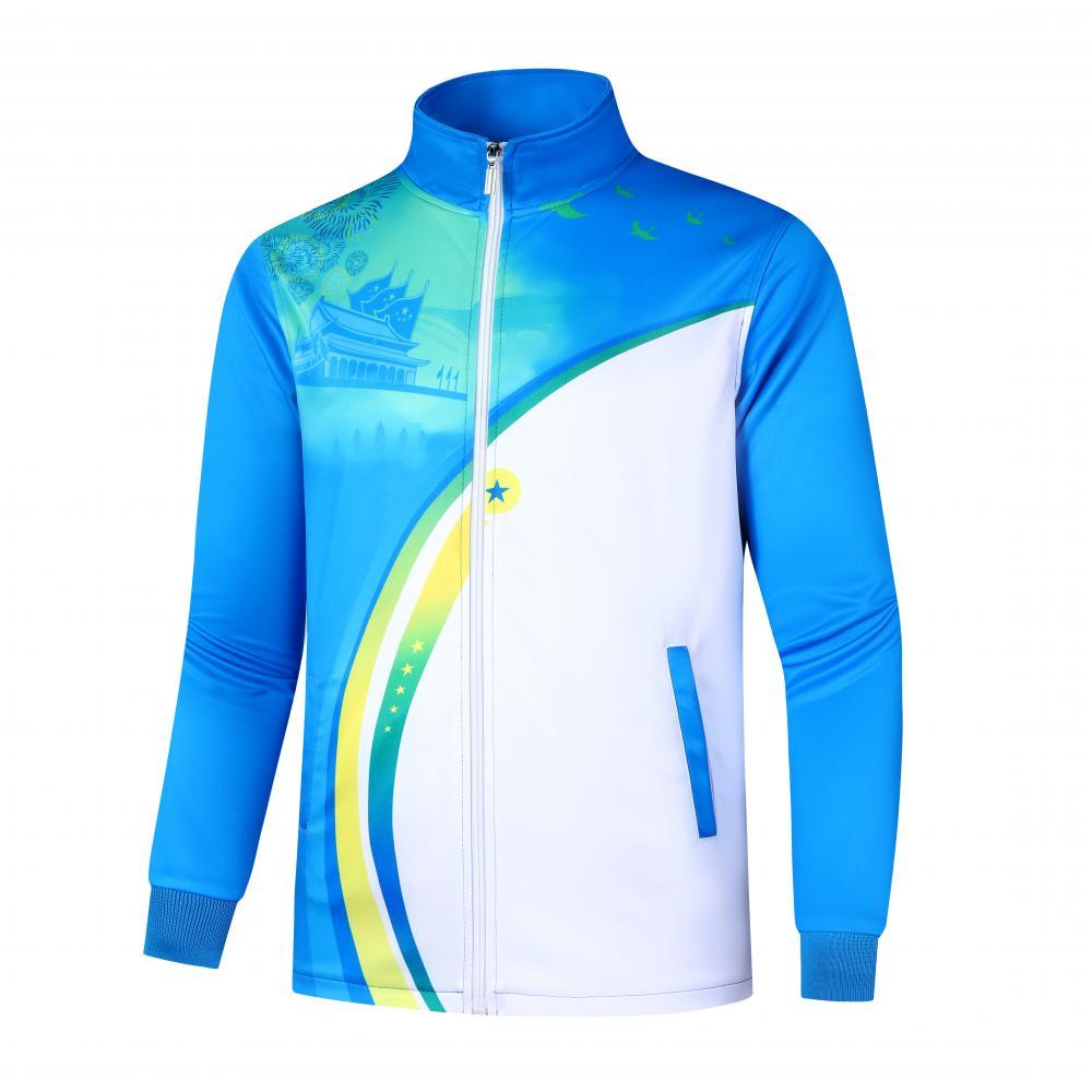 Tiananmen style#Quick-drying breathable long-sleeved jacket