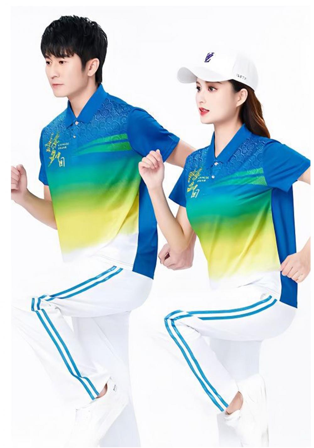 88017#88016# Quick-drying breathable Chinese Dream short-sleeved T-shirt short-sleeved lapel