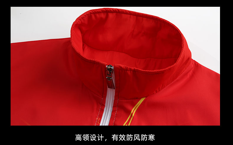 Casual sports fitness stand collar jacket for men 55-6013