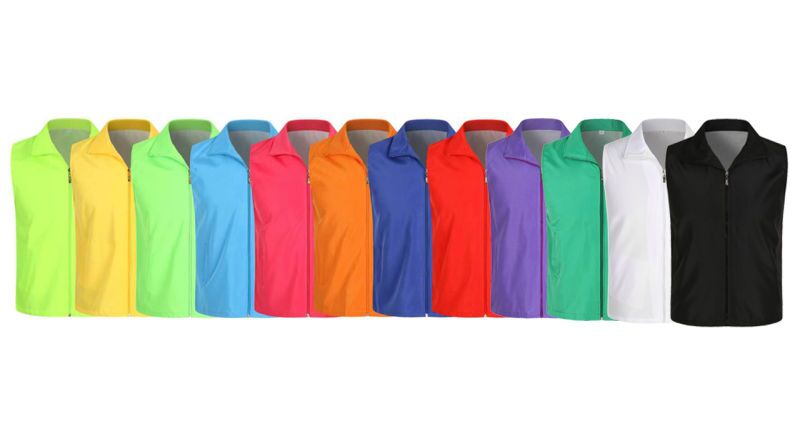 Multicolor composite vest I03-609