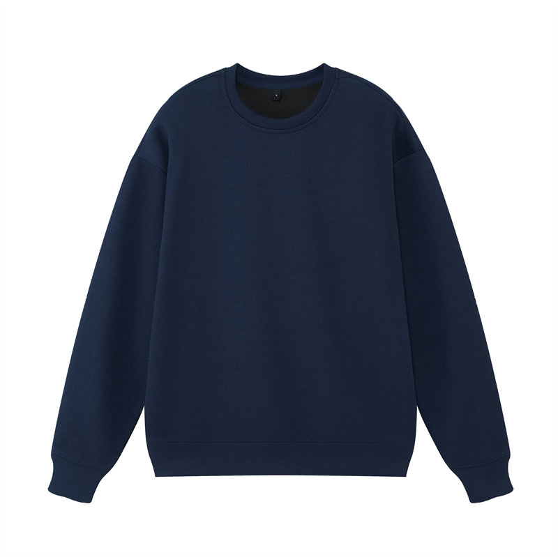 330g high quality combed cotton drop shoulder round neck sweatshirt G21-U-5166