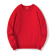 330G pure cotton terry round neck pullover sweatshirt GJ35-BYBY330