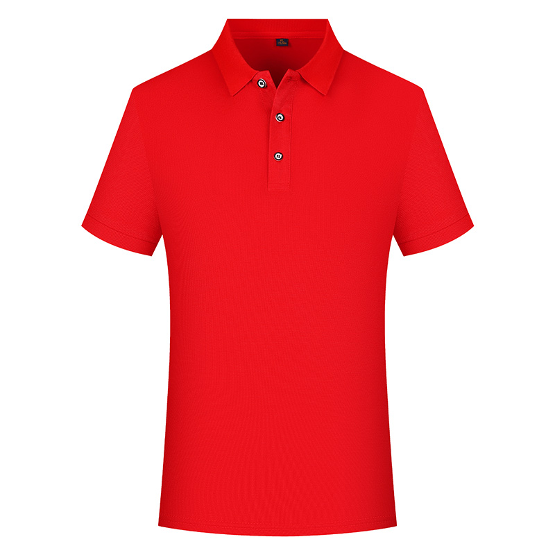 200g cool fabric crisp and stylish custom short-sleeved lapel polo shirt HW01-1688