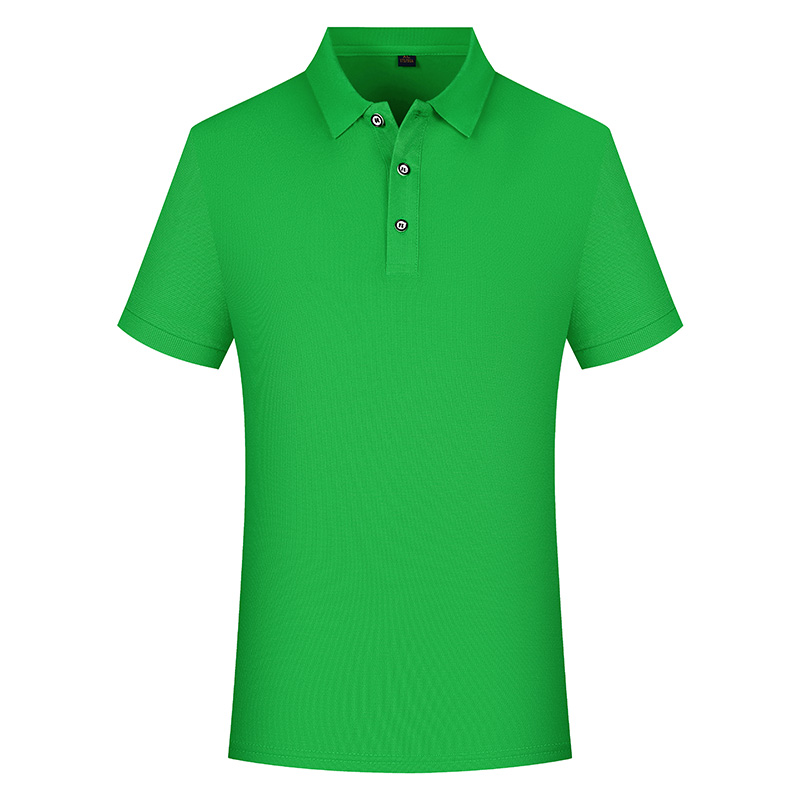 200g cool fabric crisp and stylish custom short-sleeved lapel polo shirt HW01-1688