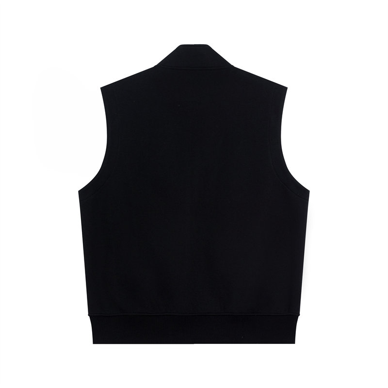 380g high quality combed brushed simple casual vest jacket G21-U-55033