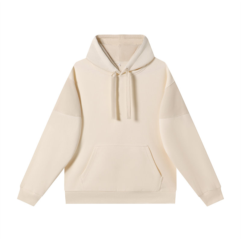 380g high quality personalized trendy color contrast stitching hooded sweatshirt G21-U-XC95