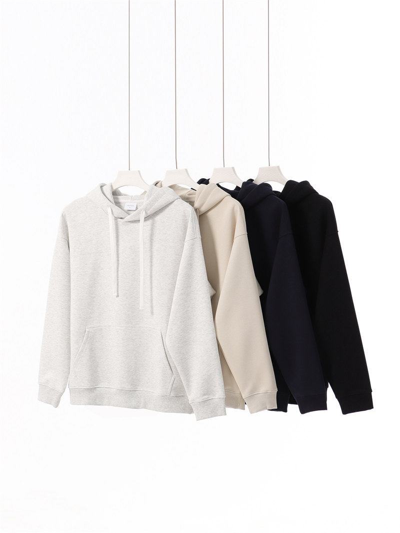 380g high quality trendy drop shoulder hooded sweatshirt G21-U-X45014