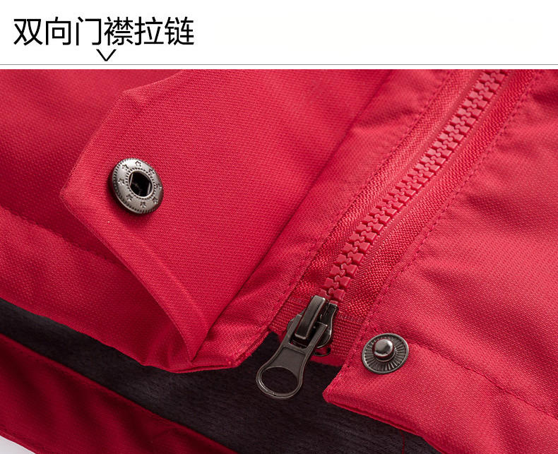 1202# Yellow zipper three-in-one jacket (factory direct shipping, self-paid)