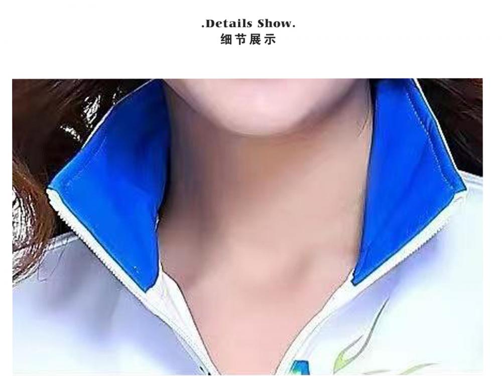 5015#5014# Quick-drying breathable style faucet jacket long-sleeved jacket