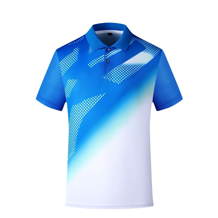 A31006#A31005# Quick-drying breathable mesh short-sleeved T-shirt short-sleeved lapel