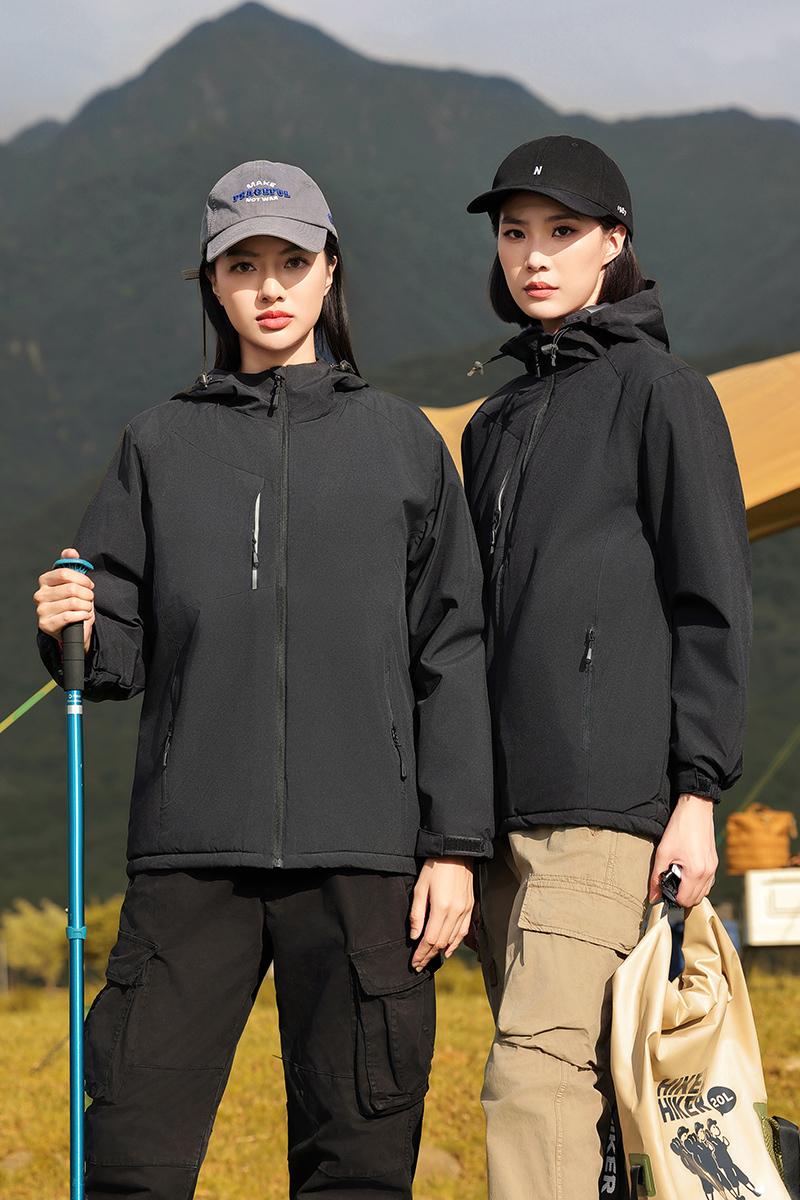 F9D11-Polar Fleece Plain Jacket Jacket