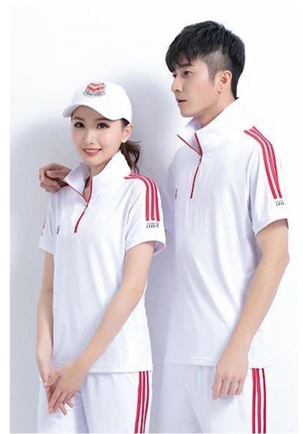 5016#5017# Quick-drying breathable printed short-sleeved T-shirt short-sleeved lapel