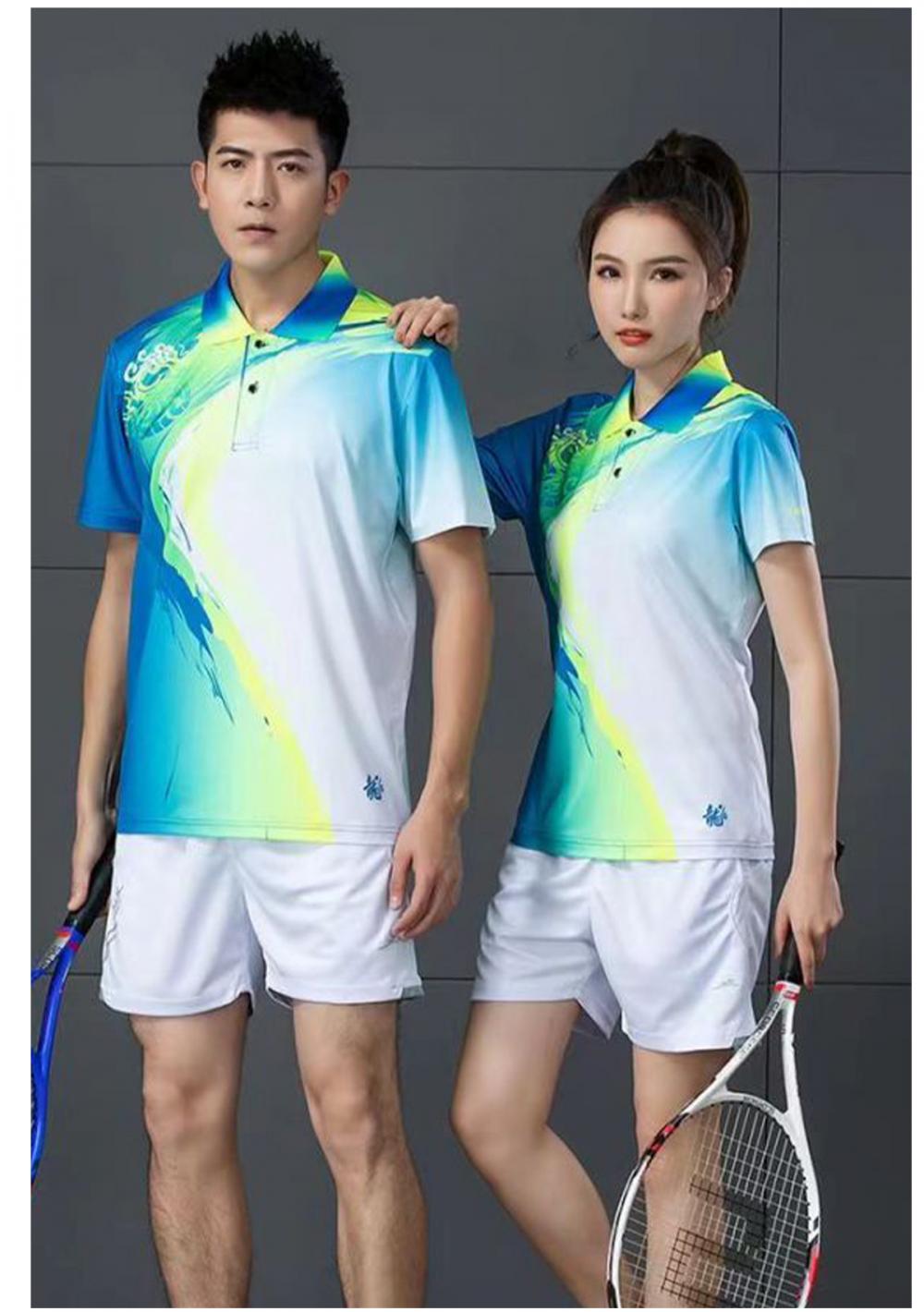 A31801#A31802# Quick-drying breathable style Sea Dragon short-sleeved T-shirt short-sleeved lapel