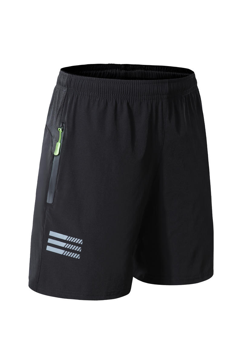 ZK010-Woven Zipper Shorts Pants